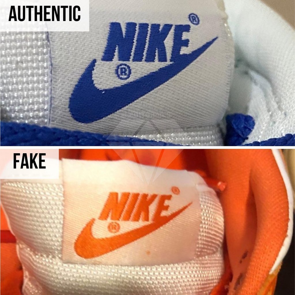 Comment authentifier Nike Dunk : la méthode de la langue